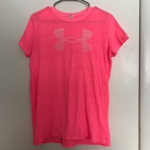 Pink Under Armour Shirt
